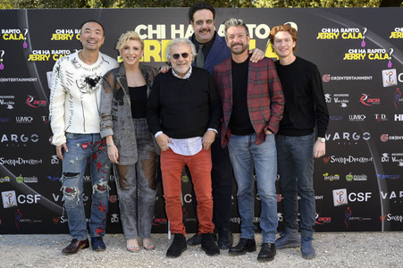 Photocall 'Chi ha rapito Jerry Calà?' in Rom
