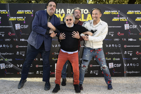 Photocall 'Chi ha rapito Jerry Calà?' in Rom