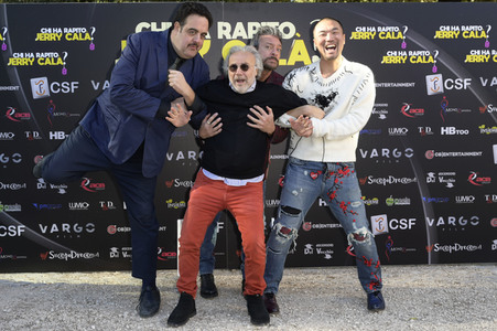 Photocall 'Chi ha rapito Jerry Calà?' in Rom