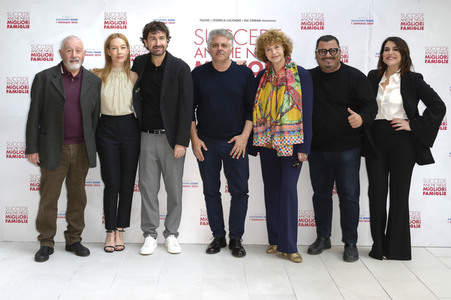 Photocall 'Succede anche nelle migliori famiglie' in Rom