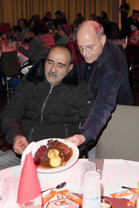 29. Weihnachtsfeier für Obdachlose und Bedürftige in Berlin