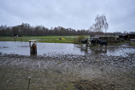 Dauerregen und Hochwasser in der Region Hannover