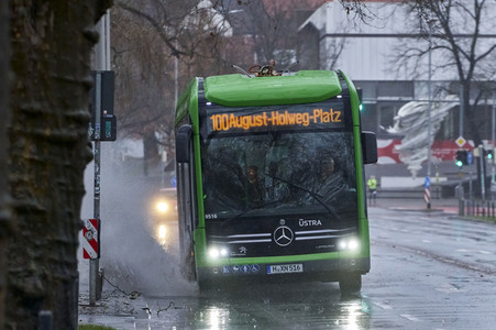 Dauerregen und Hochwasser in der Region Hannover