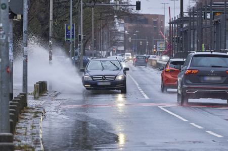 Dauerregen und Hochwasser in der Region Hannover