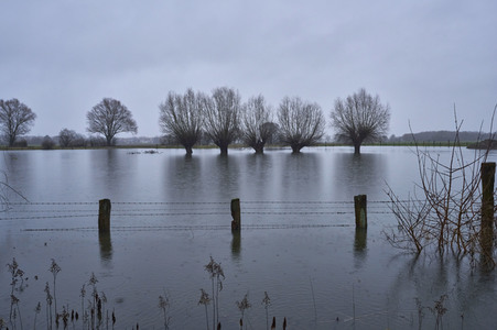 Dauerregen und Hochwasser in der Region Hannover