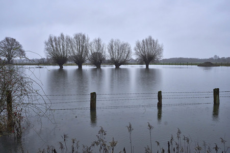 Dauerregen und Hochwasser in der Region Hannover