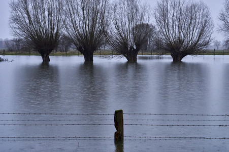Dauerregen und Hochwasser in der Region Hannover
