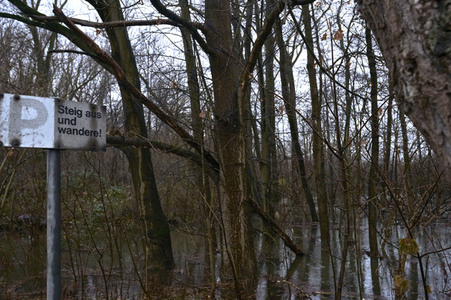 Dauerregen und Hochwasser in der Region Hannover