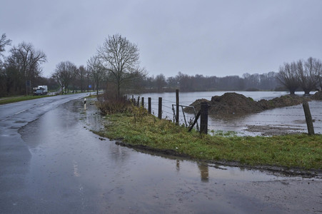 Dauerregen und Hochwasser in der Region Hannover