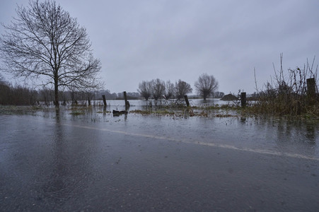 Dauerregen und Hochwasser in der Region Hannover