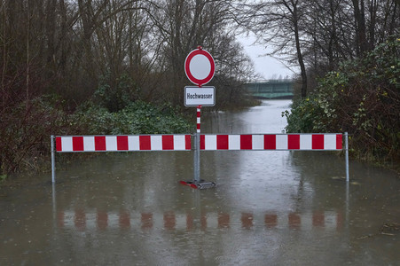 Dauerregen und Hochwasser in der Region Hannover