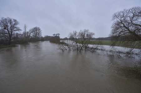Dauerregen und Hochwasser in der Region Hannover