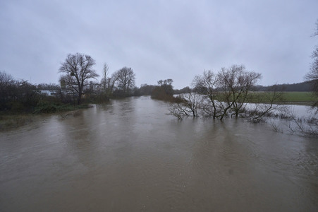 Dauerregen und Hochwasser in der Region Hannover