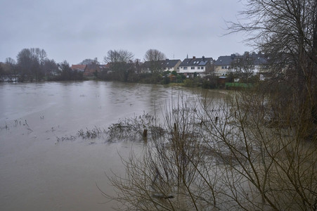 Dauerregen und Hochwasser in der Region Hannover