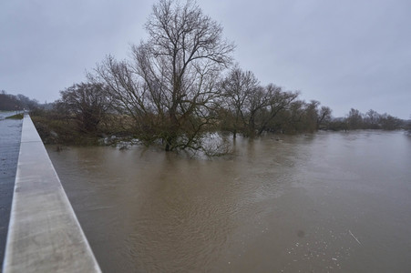 Dauerregen und Hochwasser in der Region Hannover