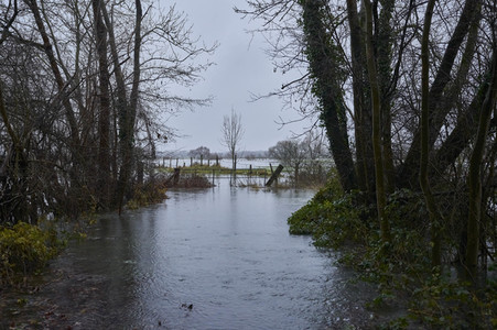 Dauerregen und Hochwasser in der Region Hannover