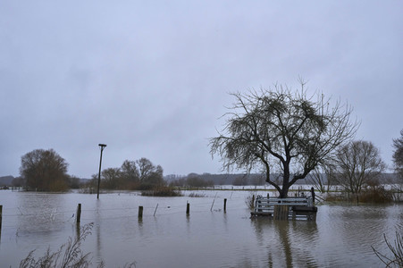 Dauerregen und Hochwasser in der Region Hannover
