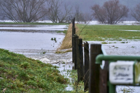 Dauerregen und Hochwasser in der Region Hannover