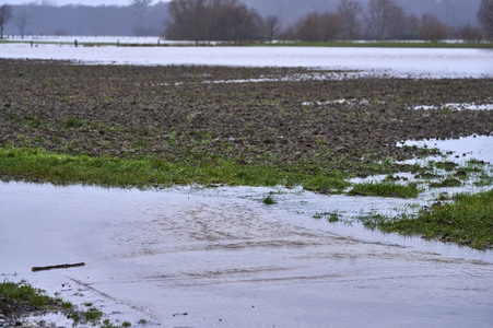 Dauerregen und Hochwasser in der Region Hannover