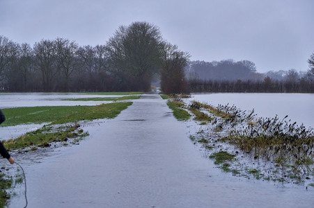 Dauerregen und Hochwasser in der Region Hannover