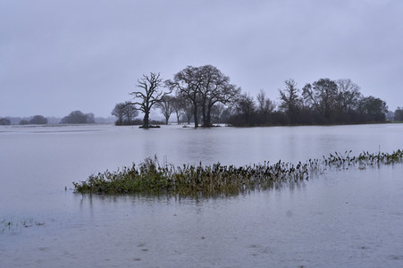 Dauerregen und Hochwasser in der Region Hannover
