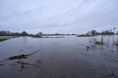 Dauerregen und Hochwasser in der Region Hannover