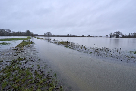Dauerregen und Hochwasser in der Region Hannover