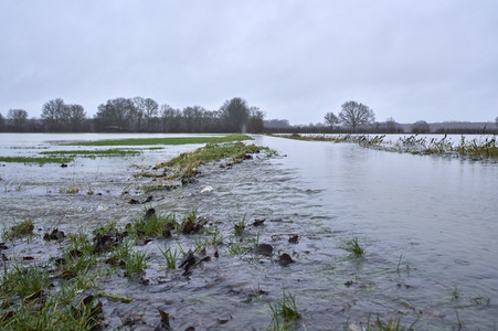 Dauerregen und Hochwasser in der Region Hannover