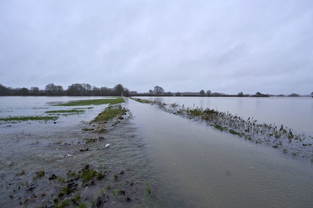 Dauerregen und Hochwasser in der Region Hannover