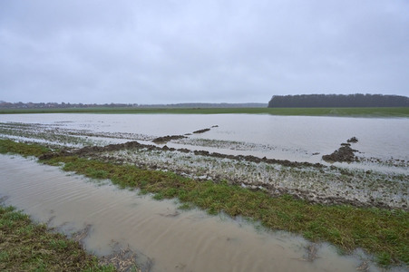Dauerregen und Hochwasser in der Region Hannover