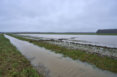Dauerregen und Hochwasser in der Region Hannover