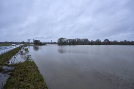 Dauerregen und Hochwasser in der Region Hannover