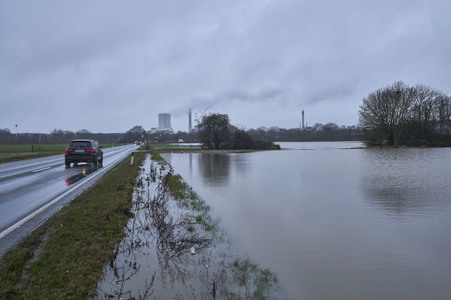 Dauerregen und Hochwasser in der Region Hannover