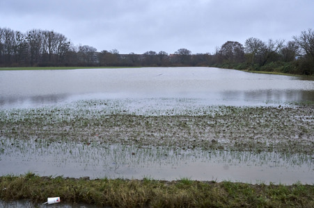 Dauerregen und Hochwasser in der Region Hannover