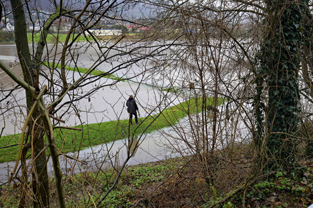Weser-Hochwasser im Landkreis Hameln-Pyrmont