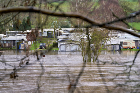 Weser-Hochwasser im Landkreis Hameln-Pyrmont