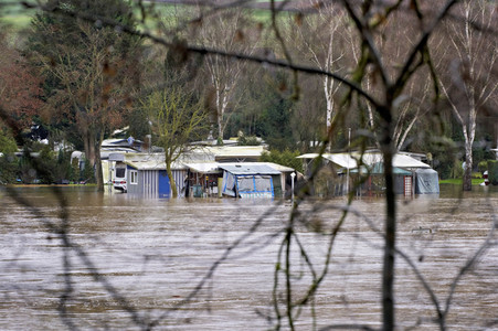 Weser-Hochwasser im Landkreis Hameln-Pyrmont
