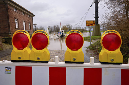 Weser-Hochwasser im Landkreis Hameln-Pyrmont