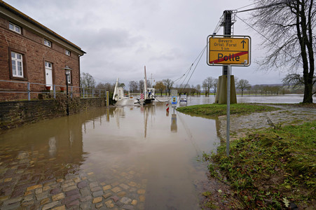 Weser-Hochwasser im Landkreis Hameln-Pyrmont