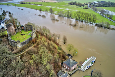 Weser-Hochwasser im Landkreis Hameln-Pyrmont
