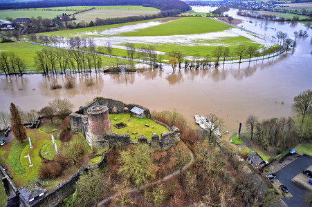 Weser-Hochwasser im Landkreis Hameln-Pyrmont