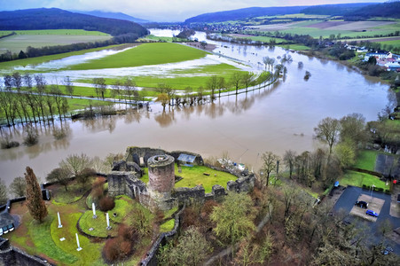 Weser-Hochwasser im Landkreis Hameln-Pyrmont