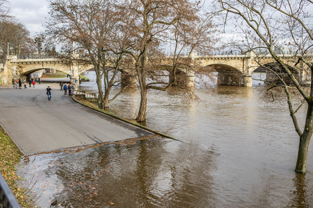 Hochwasser in Dresden
