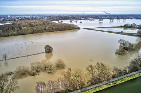 Leine Hochwasser in der Region Hannover