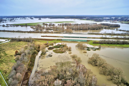Leine Hochwasser in der Region Hannover