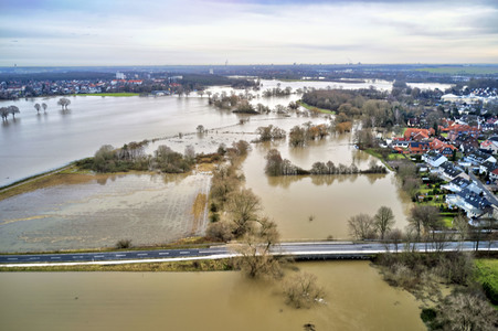 Leine Hochwasser in der Region Hannover