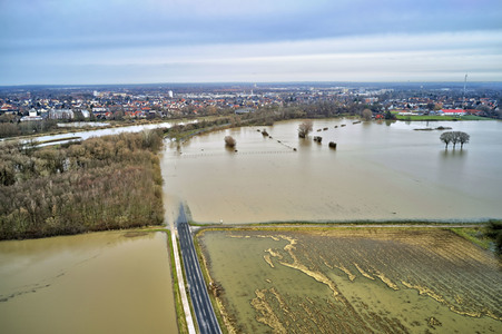 Leine Hochwasser in der Region Hannover
