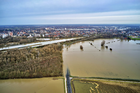Leine Hochwasser in der Region Hannover