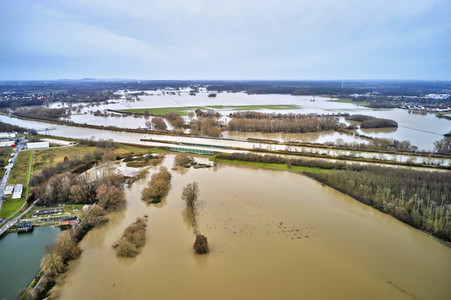 Leine Hochwasser in der Region Hannover