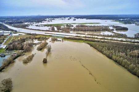 Leine Hochwasser in der Region Hannover
